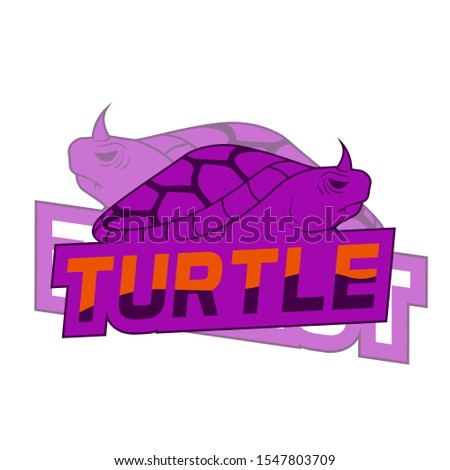 turtle badges for sport logo