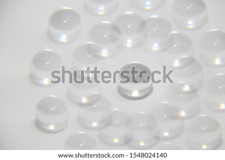 Abstract background with transparent ball 
