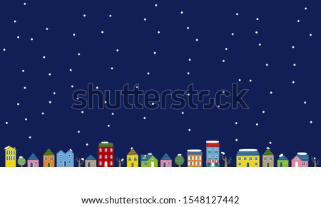 It is a background illustration of a cityscape.