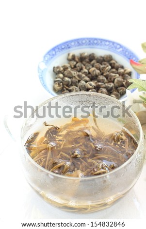 Chinese High Quality Dragon pearl, Jasmine tea balls 