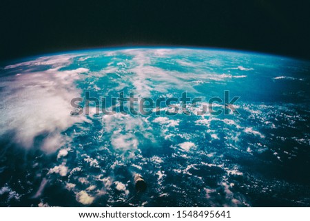Spectacular planet earth. The elements of this image furnished by NASA.
