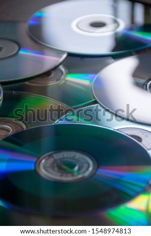 CD and DVD background - Textures
