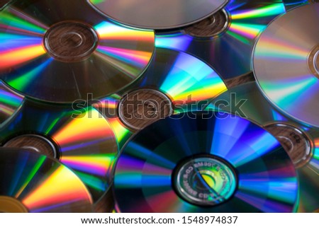 CD and DVD background - Textures