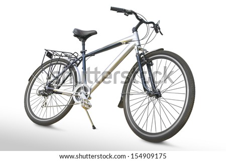 Sports bike isolated on a white background. Royalty-Free Stock Photo #154909175