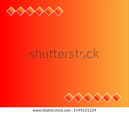 orange gradient background with row off little square vector eps 10