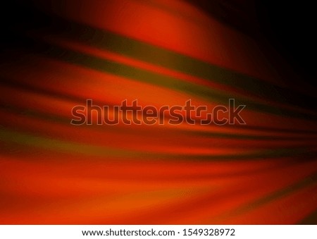 Dark Orange vector blurred shine abstract background. Colorful illustration in blurry style with gradient. A completely new design for your business.