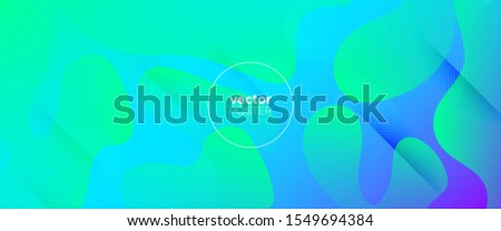 Neon Abstract Background. Fluid Colorful. 3d Modern Poster. Trendy Vibrant Layout. Graphic Background. Light Fluid Shapes. Green 3d Gradient Poster. Futuristic Wave Flyer. Dynamic Background.