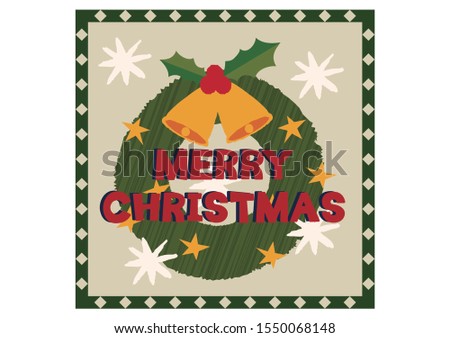 

Christmas logo design.
Year-end design material.
Merry Christmas.