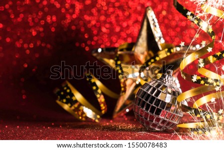 Happy New Year 2020. Christmas and New Year holidays background, winter season.