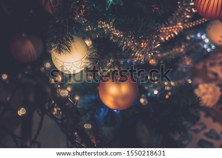 Christmas decorations; Xmas decoration; Vintage style