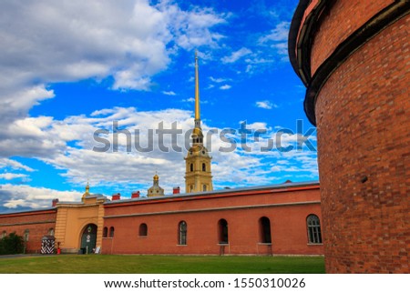 Peter and Paul fortress in St. Petersburg, Russia