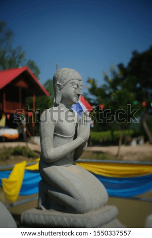 Beautiful Buddha art in Thailand