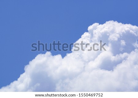 Clouds with blue sky. - Image