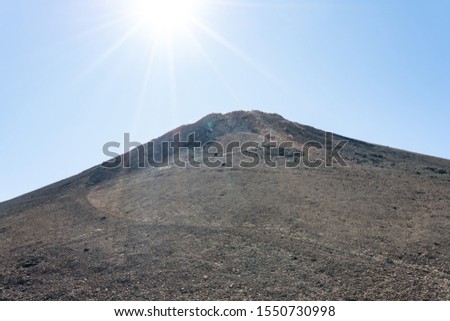 El Teide rock formation in Tenerife