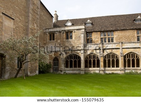 Abbey cloisters 