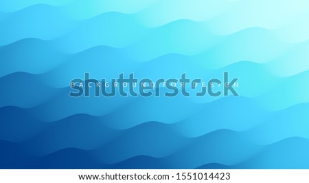 Water surface. Blue abstract background. Vector illustration for design. Royalty-Free Stock Photo #1551014423