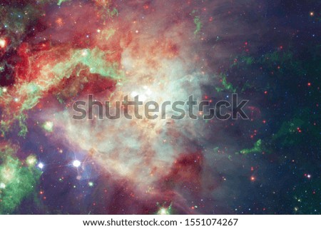 Beauty of endless cosmos. Science fiction wallpaper. Elements of this image furnished by NASA