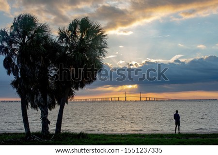 View of a Tampa Bay sunrise