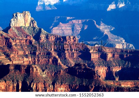 Grand Canyon North Rim, Grand Canyon National Park, Arizona, USA.