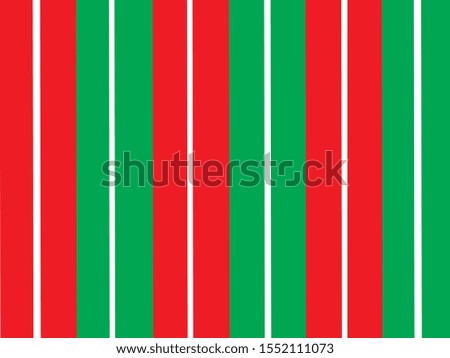 Abstract in Holiday Colors of Red, Green and White