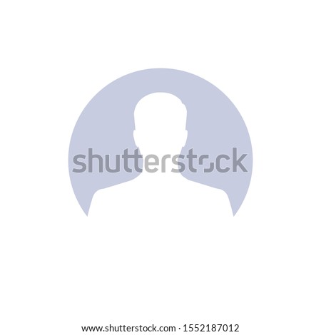 profil picture icon isolated on white background
