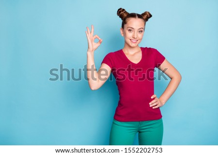Pretty Brown Haired Teenage Girl In A White Top Images And Stock