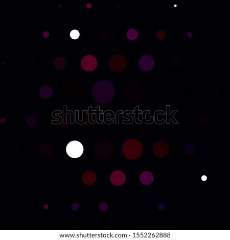 Light Pink, Red vector template with circles. Modern abstract illustration with colorful circle shapes. New template for a brand book.