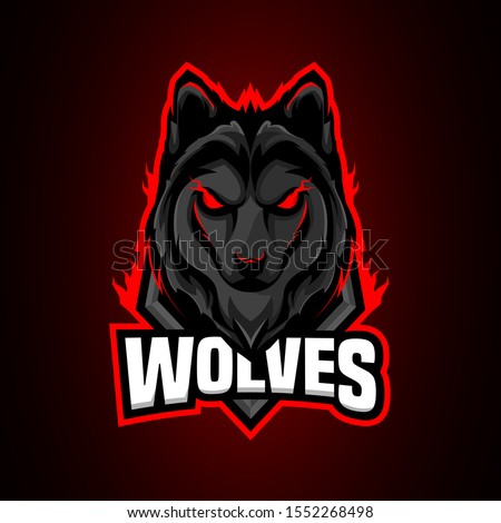 WOLF-GAME-LOGO Stock Vector Images - Avopix.com