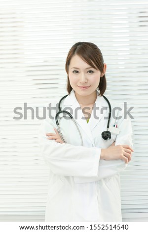 One of the Japanese female doctor