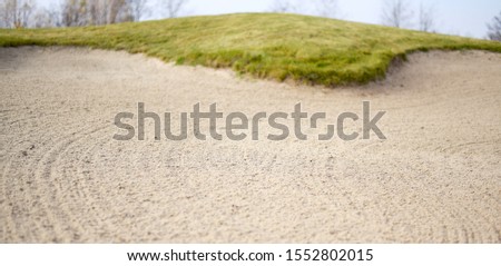 This is golf bunker part of filed