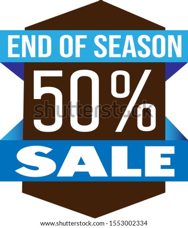 Sale banner template design, Big sale special offer. end of season special offer banner. vector illustration.