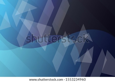 Stylish blue background for presentation, printing, business cards, banner