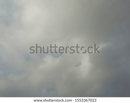 Blue sky with grey clouds great for a background 