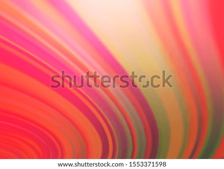 Light Green, Red vector modern bokeh pattern. A vague abstract illustration with gradient. The elegant pattern for brand book.