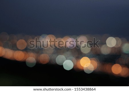 City light blur bokeh,defocused background