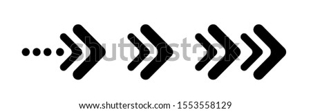 Arrows vector black collection.  Different black Arrows icons,vector set. Abstract elements for business infographic. Swipe up.  Royalty-Free Stock Photo #1553558129