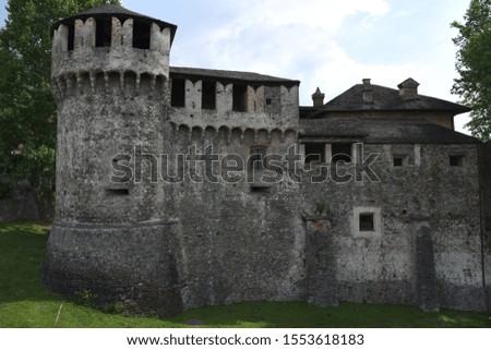 View of the castle of Locarno