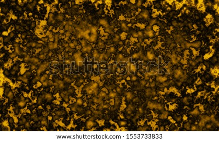 Deep golden abstract texture background. Abstract grunge yellow orange gold background texture. Golden background with deep space theme. Good for wallpapers, posters, cards, invitations, websites.