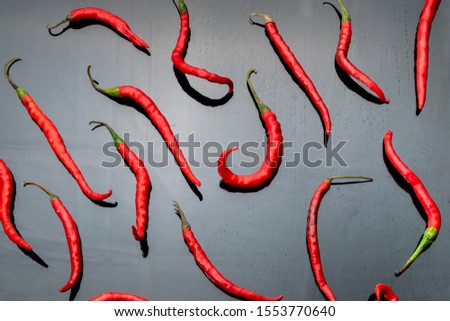 Curly red chili is often used as a main ingredient in cooking in Indonesia because it is not too spicy and as a delicious aroma enhancer.