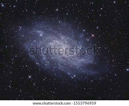 The Triangulum Galaxy is a spiral galaxy in the constellation Triangulum