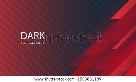 vector graphic design Red Dark Black Blue modern abstract background wallpaper for business, company, office, corporate, web, presentation, publication, advertising with blank Text space EPS 10 Royalty-Free Stock Photo #1553831189