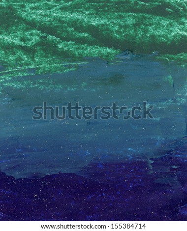 green and blue watercolor background