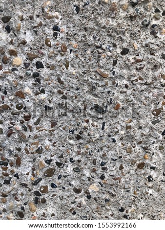 photo of concrete, asphalt on the wall or on the road, background, texture