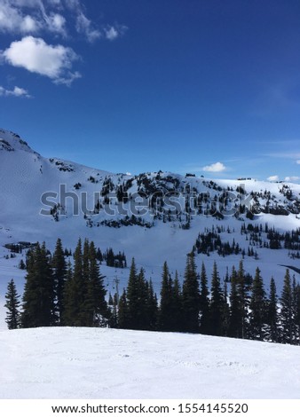a few photos of ski trails and moutains