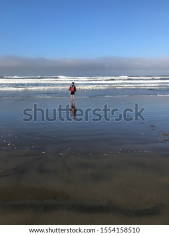 A picture of the beach at Long Beach Washington