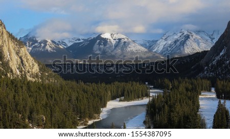 Banff, Alberta  the Rocky Mountains