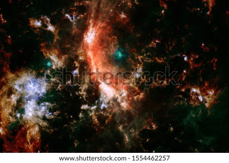 Beauty of deep space. Billions of galaxies in the universe. Elements of this image furnished by NASA