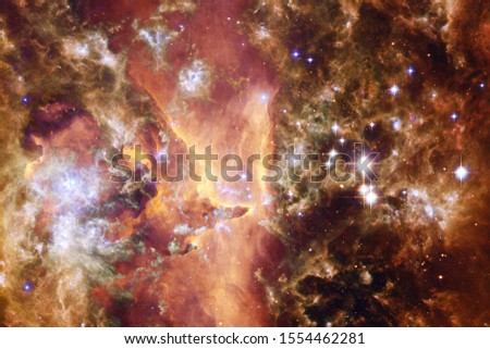 Cosmos. Abstract space wallpaper. Elements of this image furnished by NASA