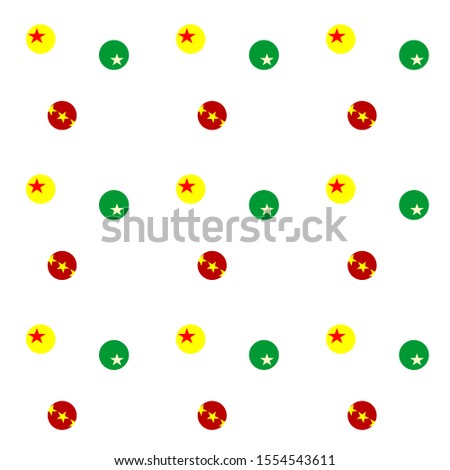 Christmas decoration patterns with white background