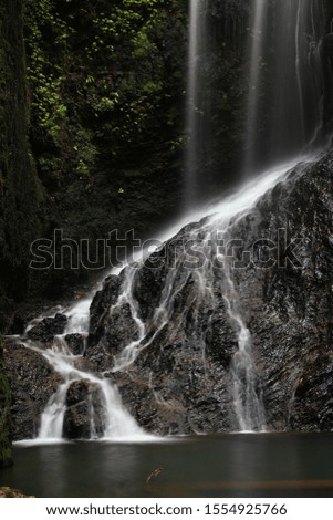 Landscape photography of the waterfall in Kyoto, Japan.